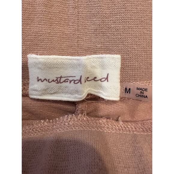 Anthropologie Mustard Seed Two Piece Set Pearl Beading S Crop Top / M Shorts - Picture 7 of 16